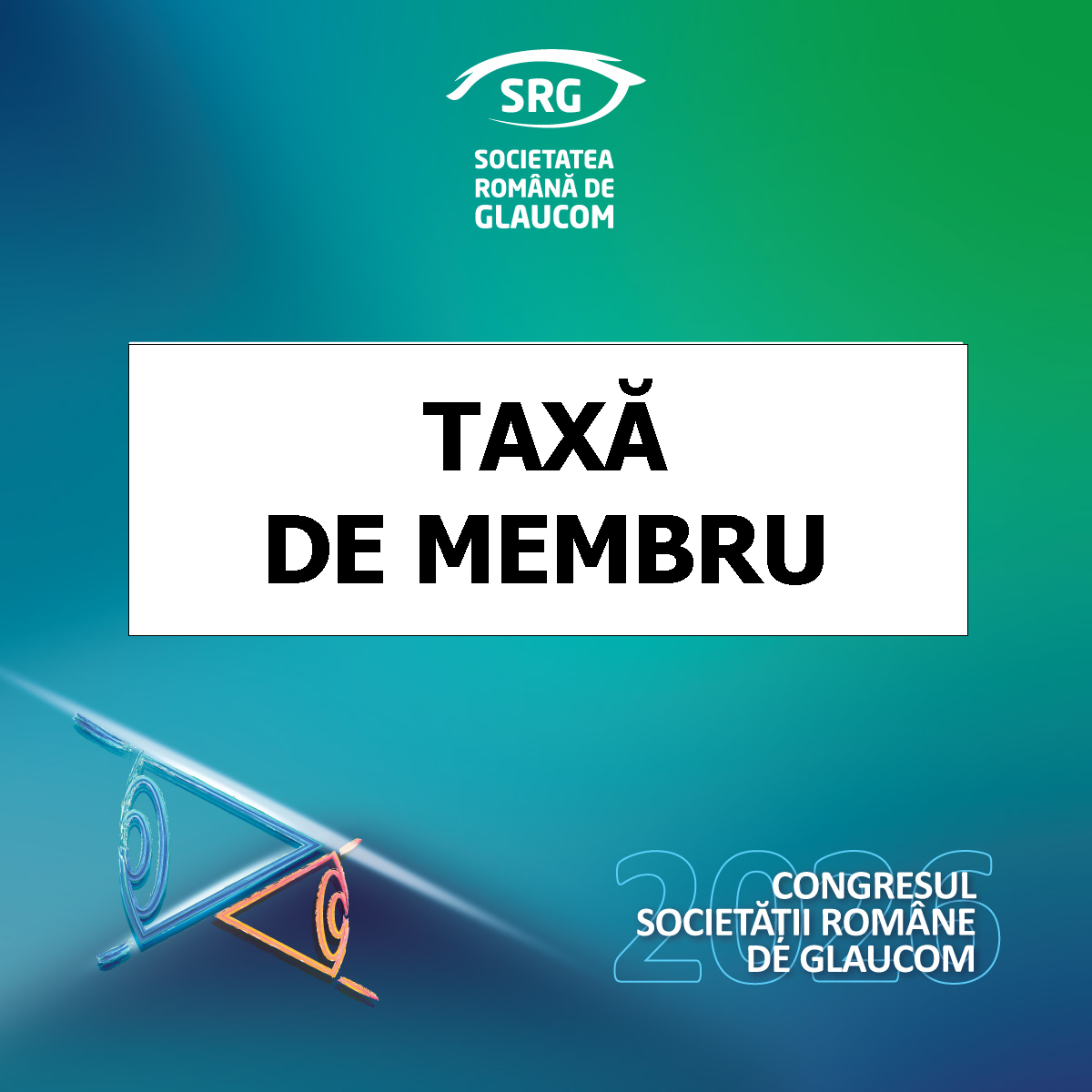 TAXA DE MEMBRU SRG 2026